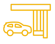 car park shutter icon