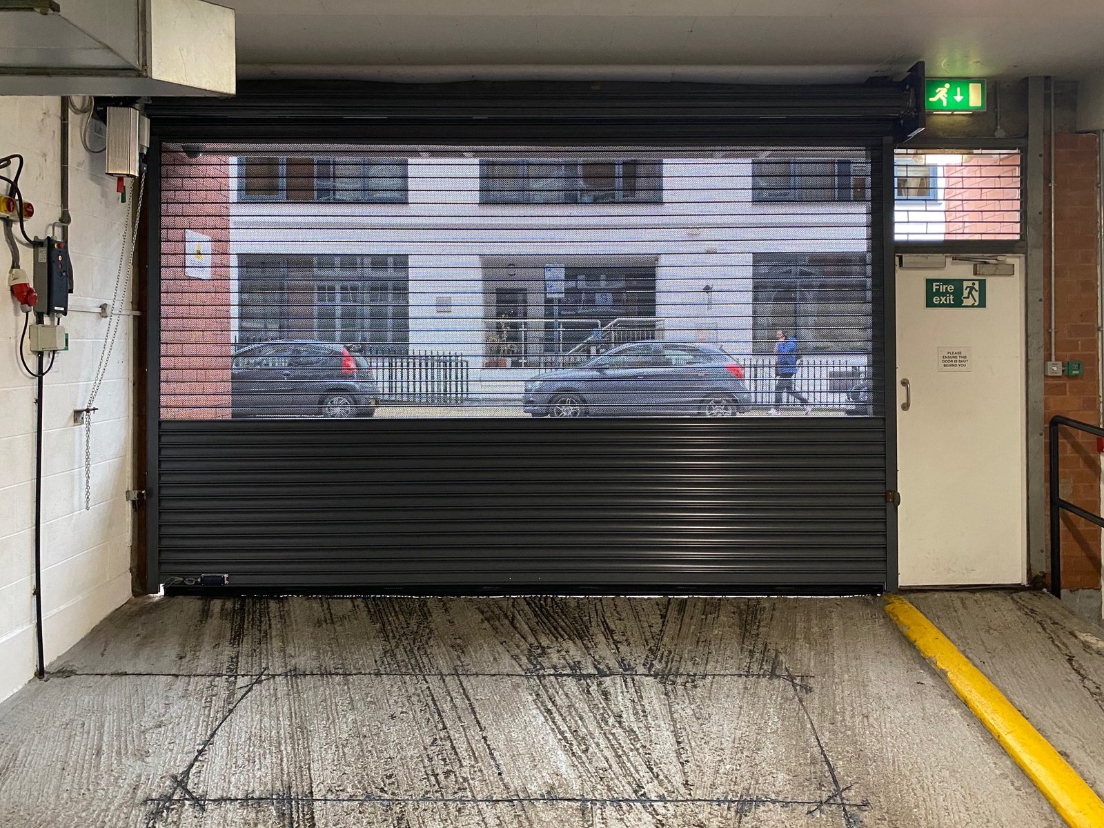 New Grill Car Park Shutter: At Car Park Shutter UK